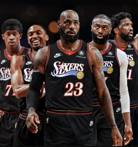 The new look Sixers!